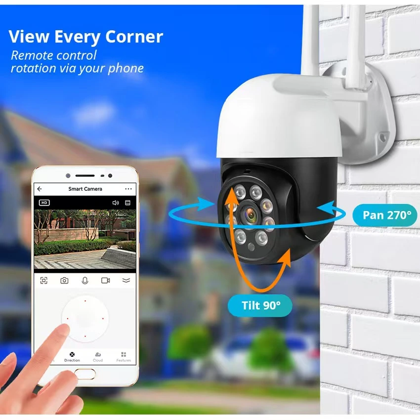 Tuya WiFi smart outdoor security camera