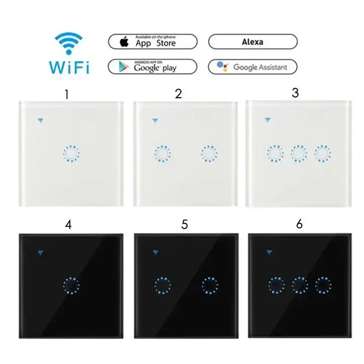 Tuya WiFi smart touch light switch