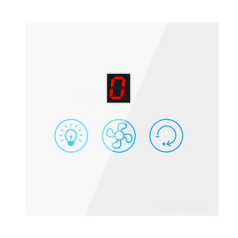 Tuya WiFi smart fan light switch