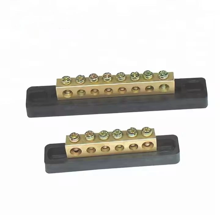 6 way SAK DIN rail terminal block