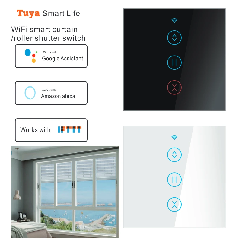 Tuya smart WiFi curtain switch