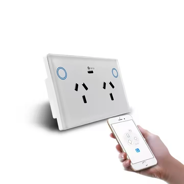 Tuya AU standard WiFi smart GPO socket