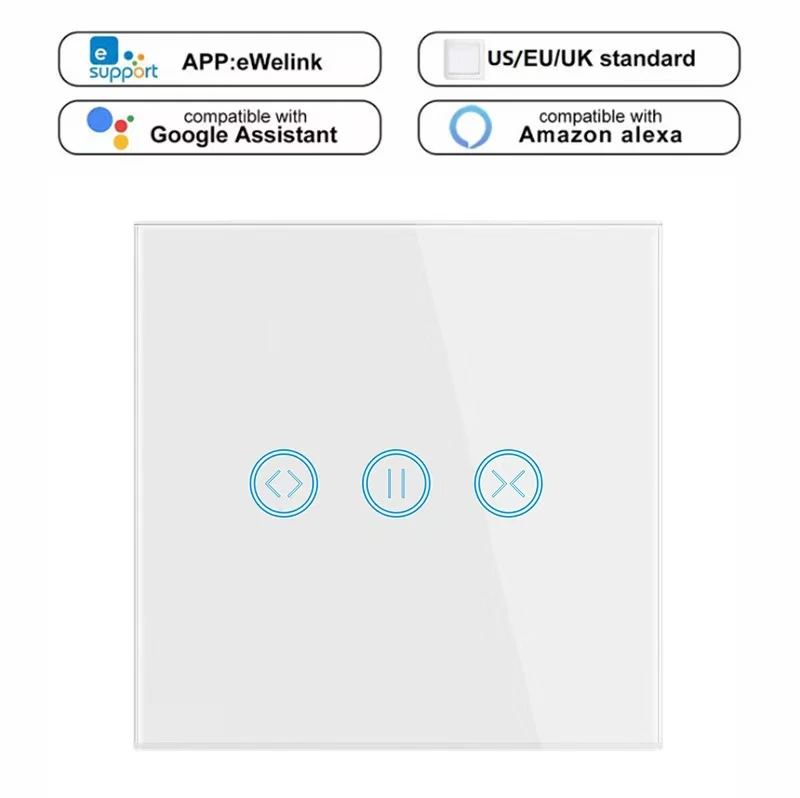 Tuya WiFi Zigbee smart curtain switch