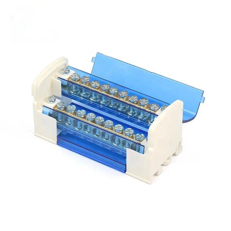 DIN rail modular terminal block