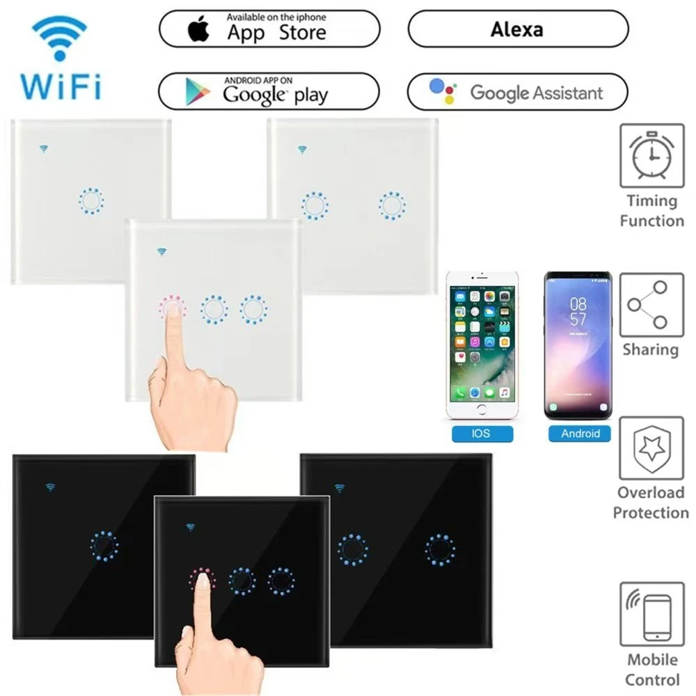 Tuya WiFi smart wall switch 1 gang