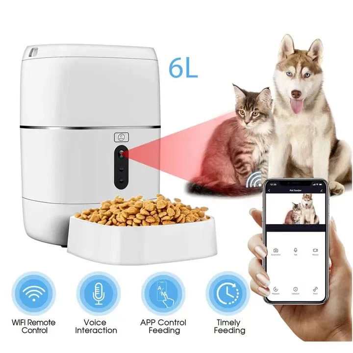 1080P Tuya WiFi smart pet feeder