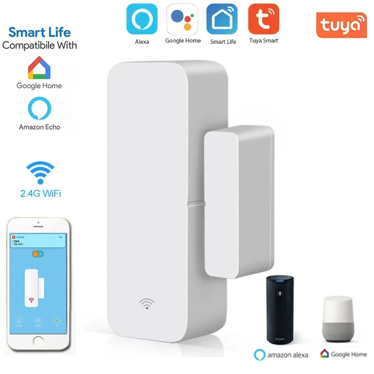 Tuya smart WiFi door window sensor
